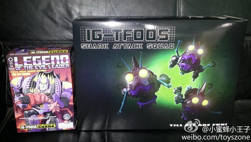 iGear IG-TF005 Shark Attack Squad Images Reveal 3-Pack of Sharkticons!